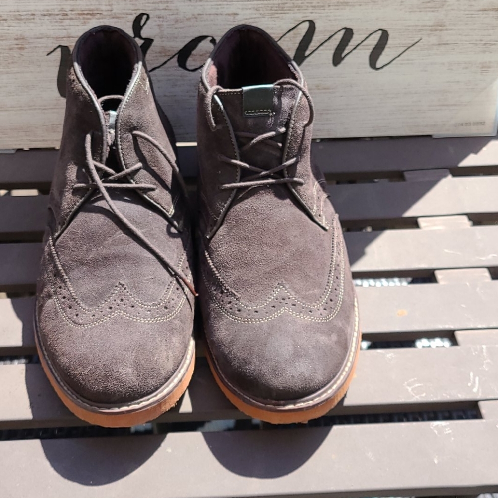 Nunn Bush Suede Oxford Boot